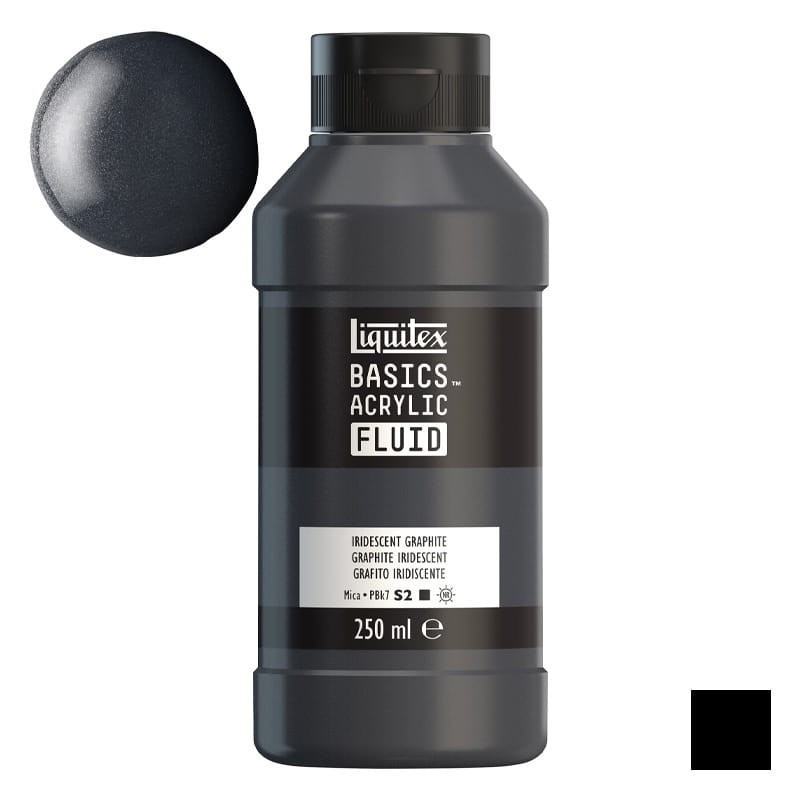 Farba-akrylowa-Liquitex-Basics-Acrylic-Fluid-250-ml-049-Iridescent-Graphite-01