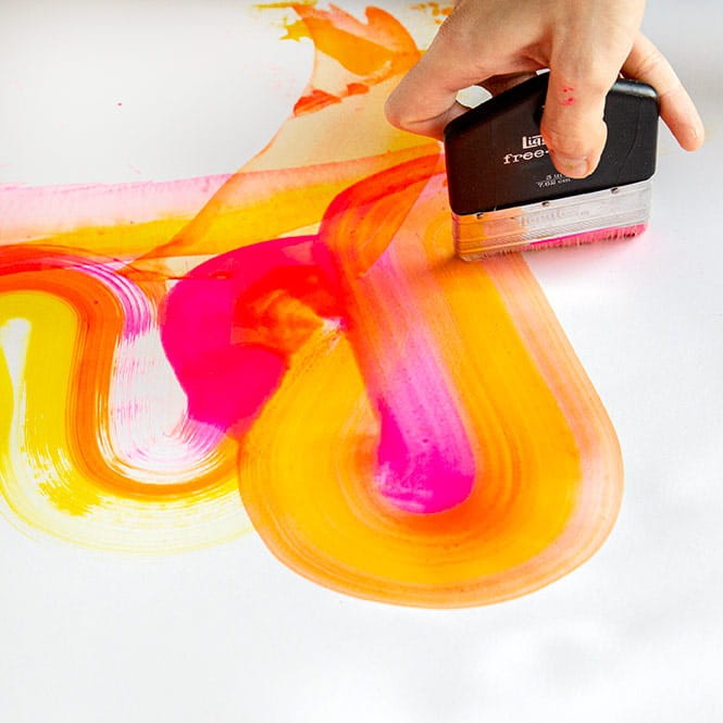 Pędzel Freestyle Liquitex Large 6" - płaski szeroki 04