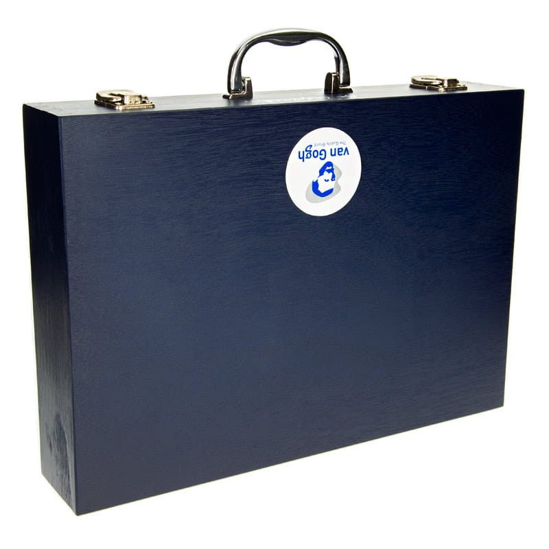 Farby olejne Van Gogh Starter Box XL zestaw w drewnianej skrzynce 12 x 40 ml + akcesoria 09