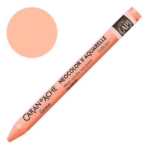 Kredka pastel Neocolor II Aquarelle Caran d'ache - 051 Salmon