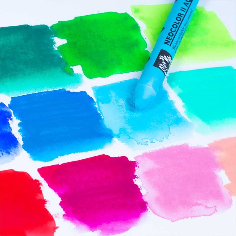 Kredka pastel Neocolor II Aquarelle Caran d'ache 120 Violet 04