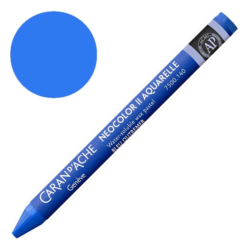 Kredka pastel Neocolor II Aquarelle Caran d'ache 140 Ultramarine 01