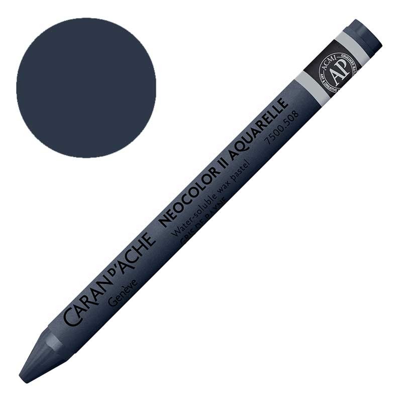 Kredka pastel Neocolor II Aquarelle Caran d'ache 508 Payne Grey 01
