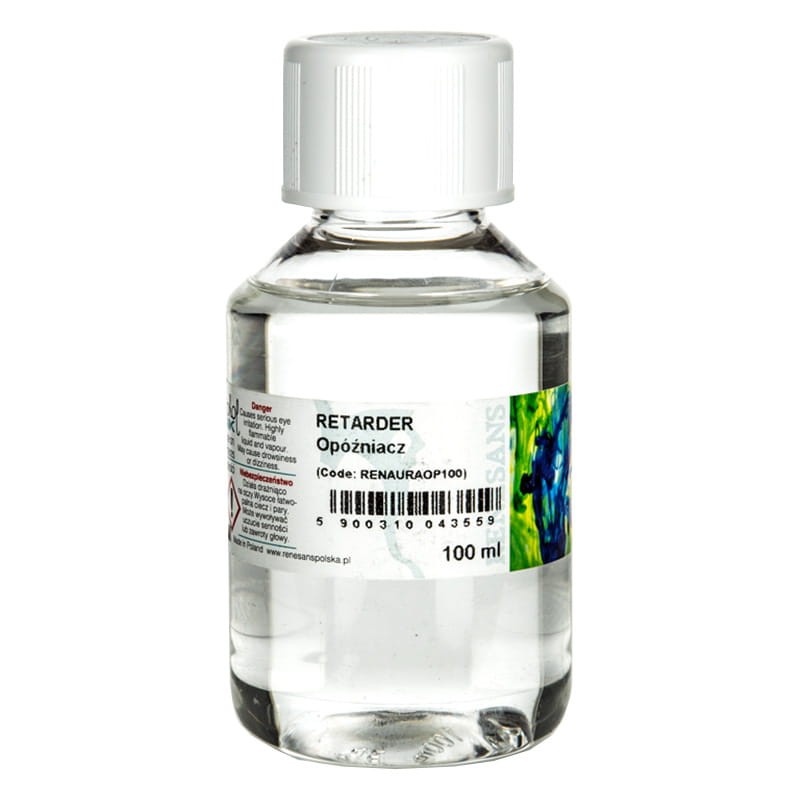 Medium opóźniające do tuszy alkoholowych Aura Renesans 100 ml  02