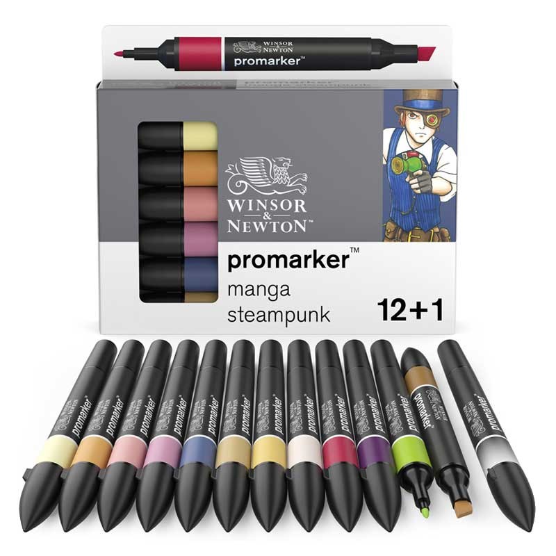 Promarker-zestaw-12-+-1-szt-Manga-Steampunk-Winsor-&-Newton-03