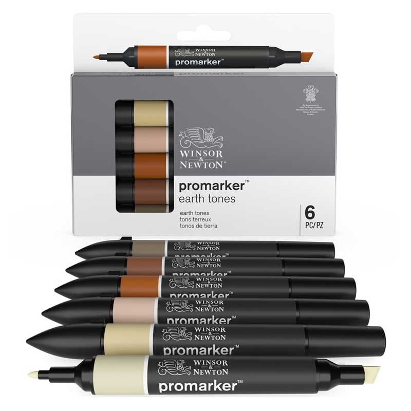 Promarker-Winsor-&-Newton-6-szt-zestaw-markerów-Earth-Tones-04