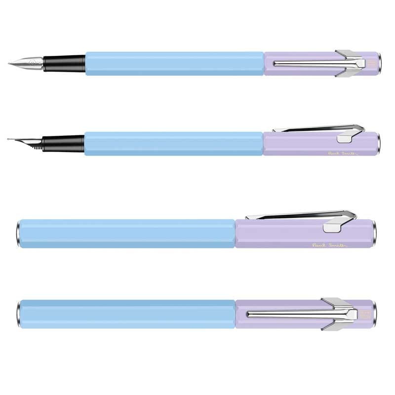 Pióro wieczne 849 Caran d'Ache + Paul Smith SkyBlue Lavender F 05