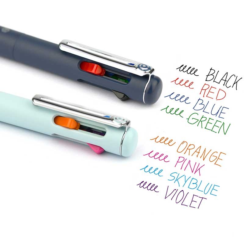 Długopis wielokolorowy 4 w 1 Pentel iZee 0.7 mm granatowy 03