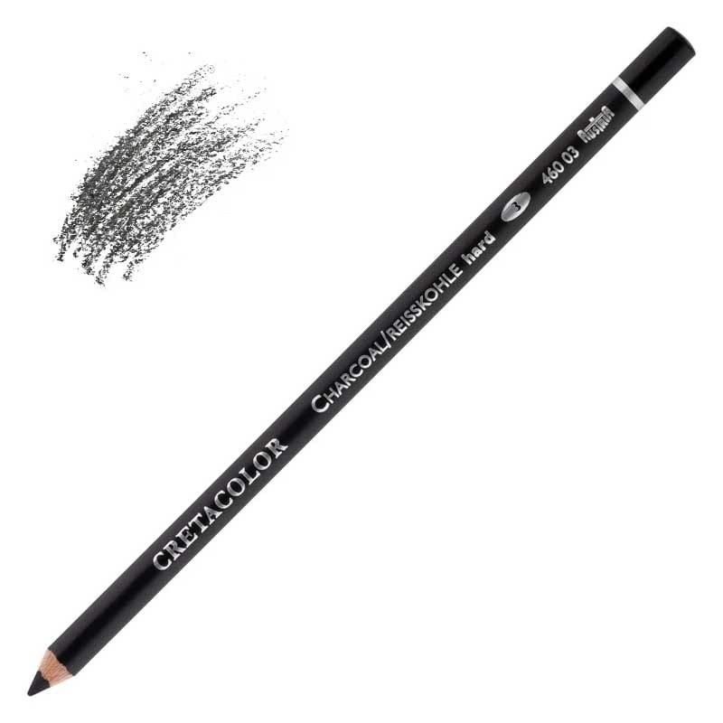Węgiel w drewnie Cretacolor 46003 - twardy 01