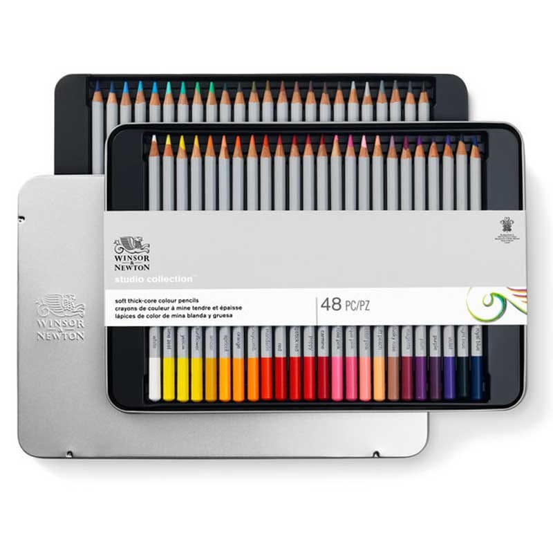 Kredki-Studio-Collection-Colour-Pencils-zestaw-48-szt-Winsor-&-Newton