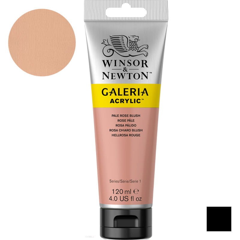 Farba akrylowa Galeria Winsor & Newton 120 ml - 257 Pale Rose Blush 01