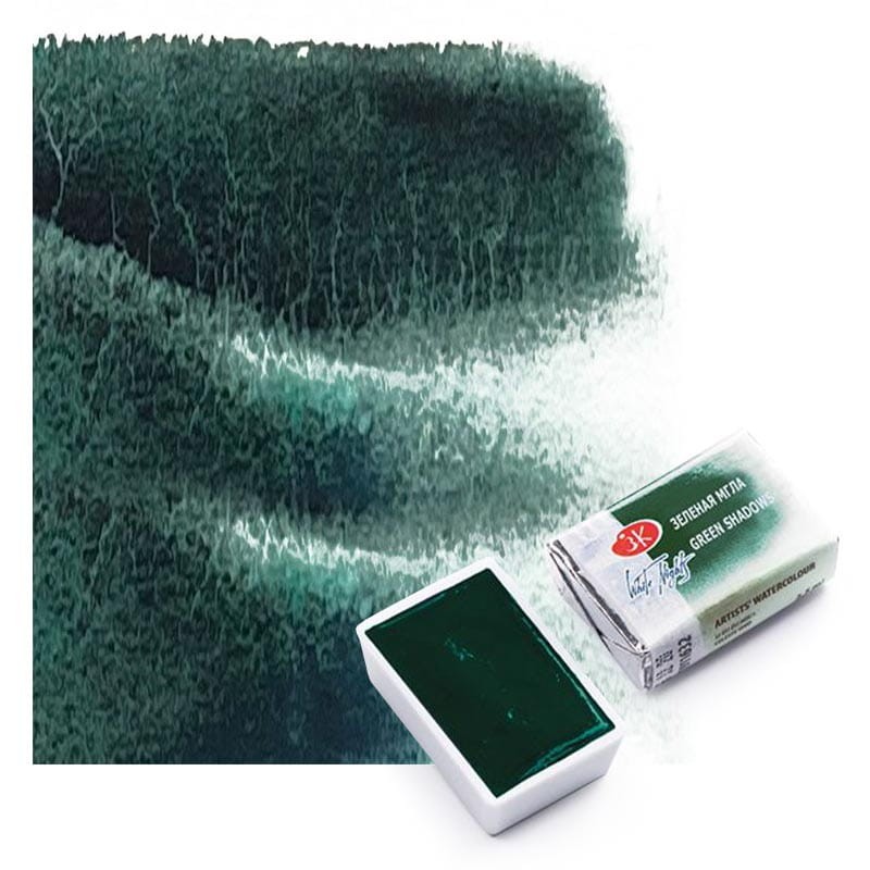Farba-akwarelowa-Biale-Noce-kostka-760-green-shadows
