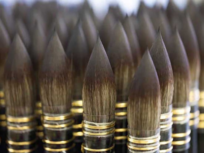 Pędzle syntetyczne da Vinci zestaw 4216 Botanical Art Watercolour Set - 3 szt. 04