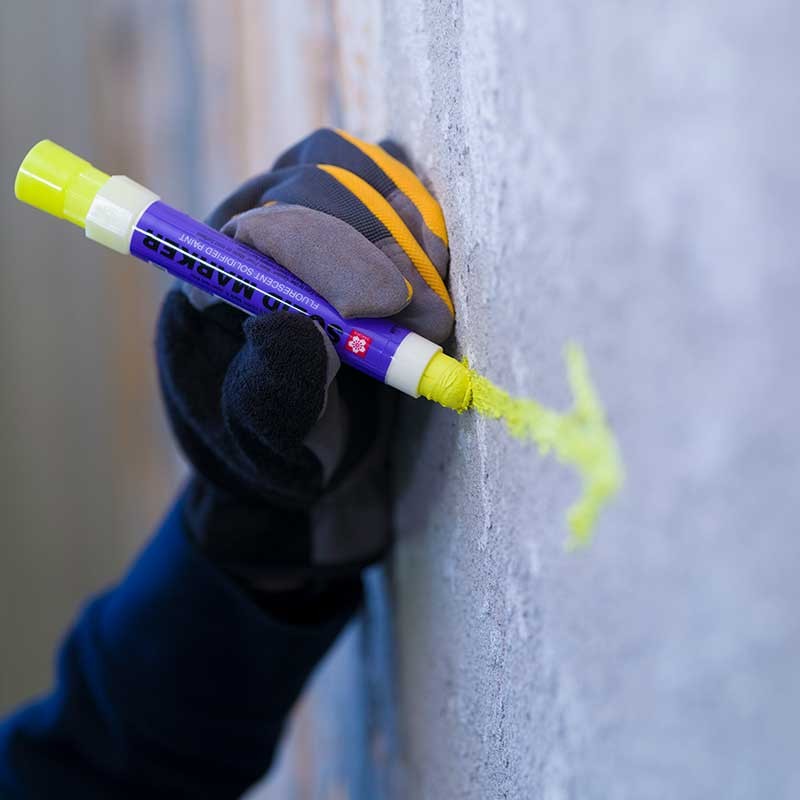 Marker przemysłowy Sakura Solid Marker Original - Red 06