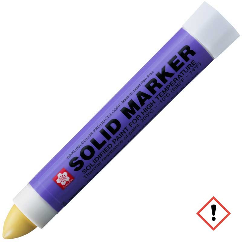 Marker przemysłowy Sakura Solid Marker Original - Yellow 03