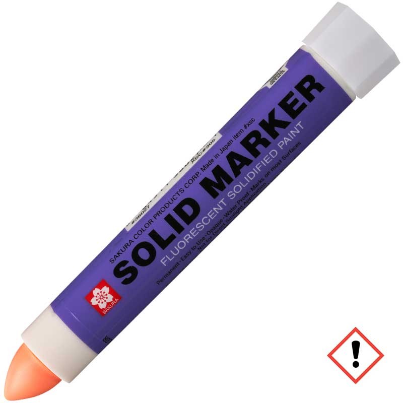 Marker przemysłowy Sakura Solid Marker Original - Fluo Orange 03