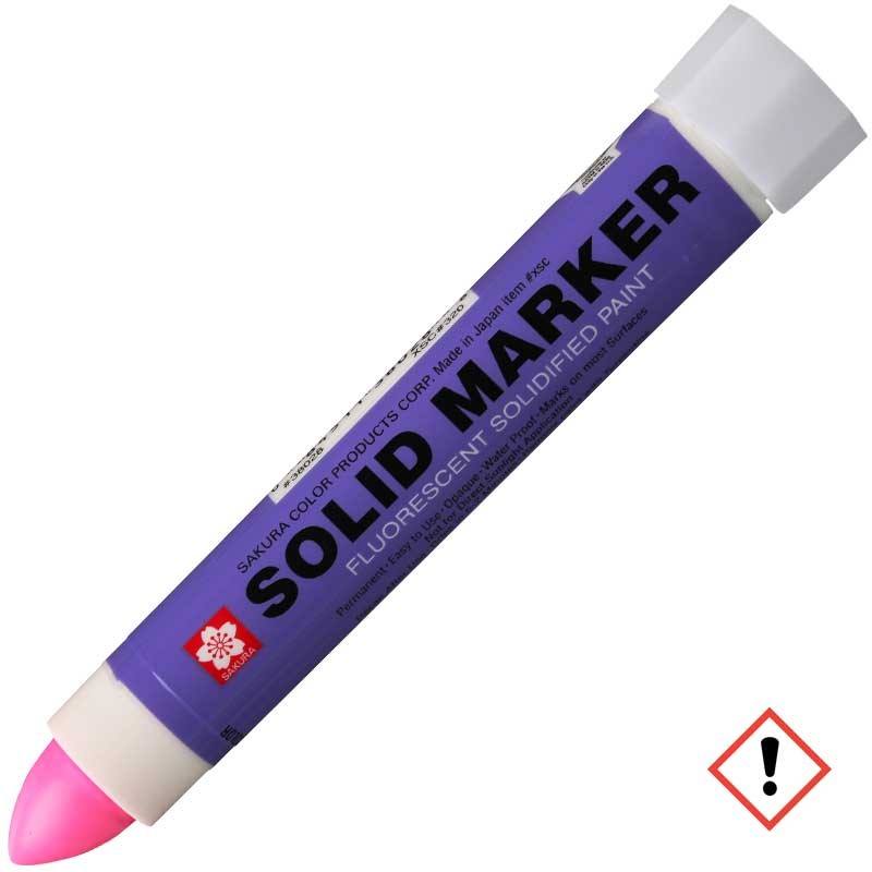 Marker przemysłowy Sakura Solid Marker Original - Fluo Pink 03