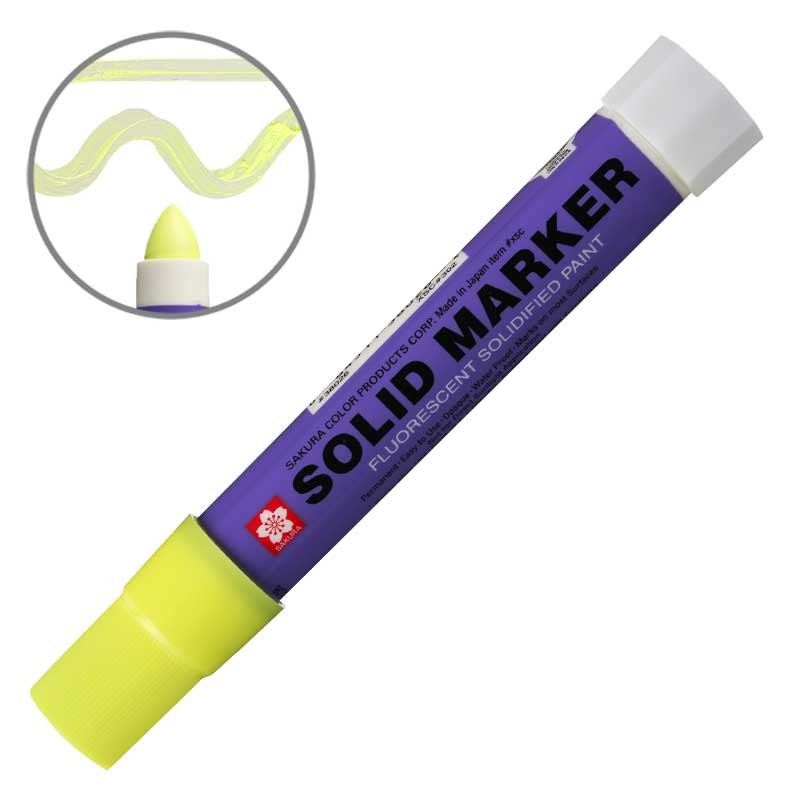 Marker przemysłowy Sakura Solid Marker Original - Lemon 01