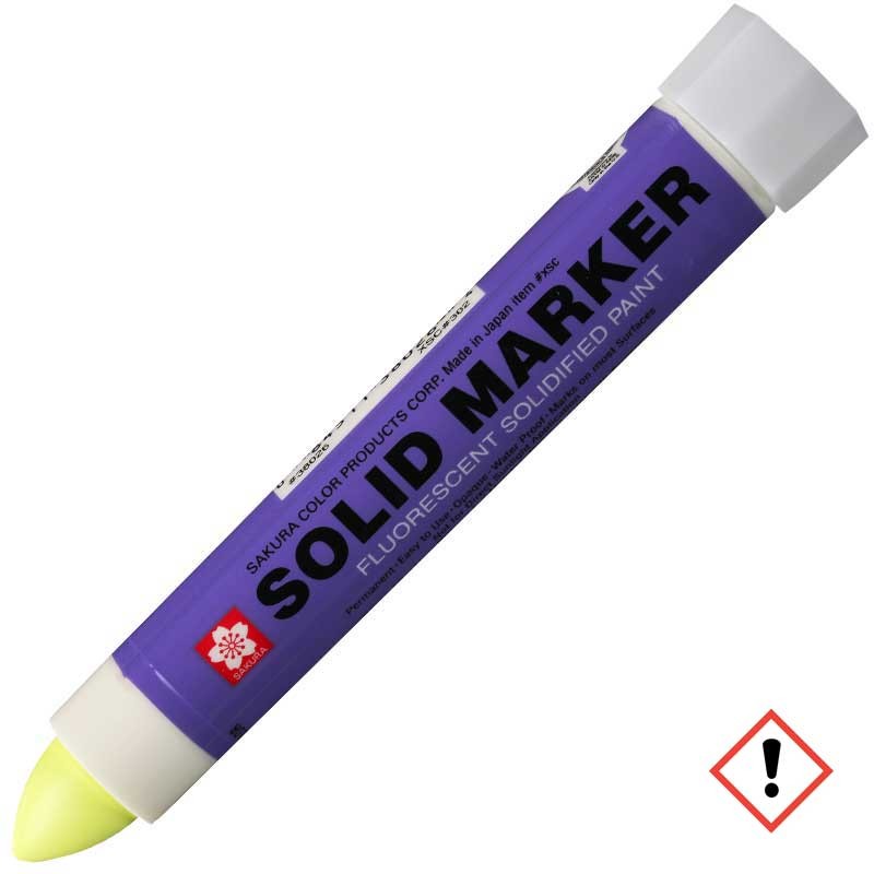 Marker przemysłowy Sakura Solid Marker Original - Lemon 03
