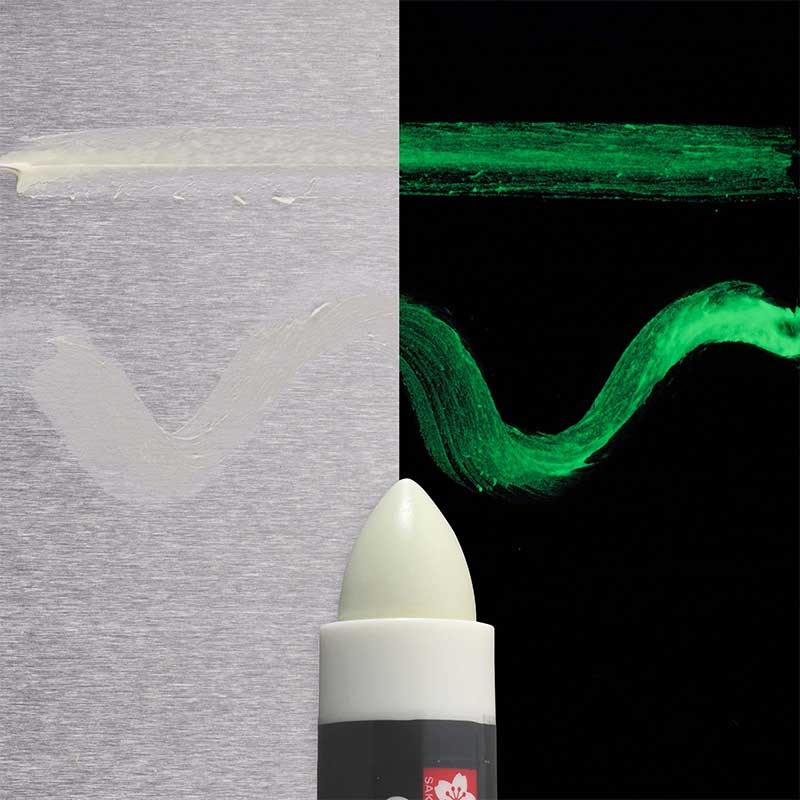 Marker przemysłowy Sakura Solid Marker Original - Glow in the dark 02