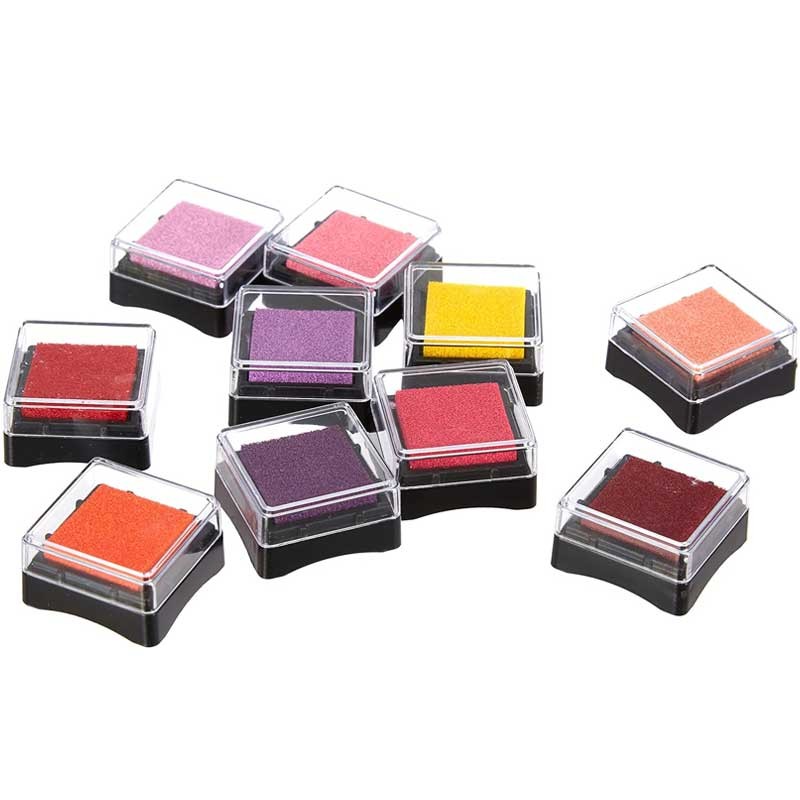 Poduszki z tuszem do stempli Heyda zestaw 10 szt. Sunrise 02