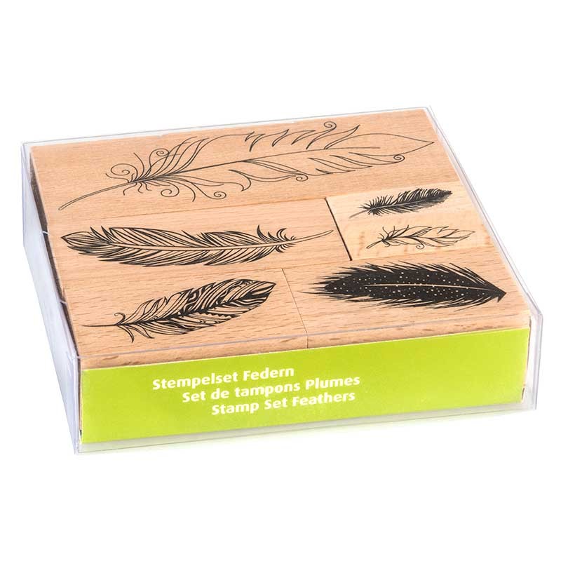 Stemple zestaw 15 szt. Heyda Piórka 01