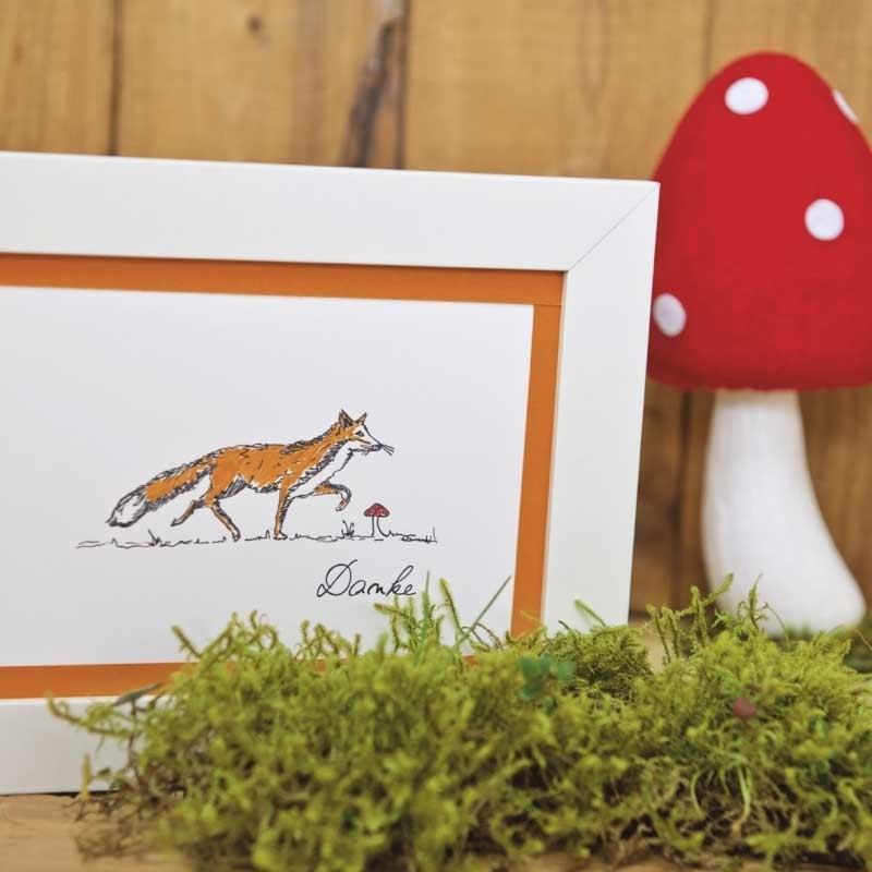 Stemple Heyda zestaw 6 szt. + tusz w sztyfcie Zwierzęta leśne 04