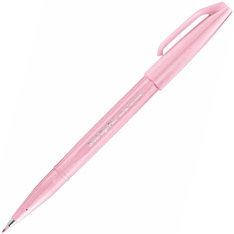 Pisaki do kaligrafii i liternictwa Pentel Sign Pen zestaw 4 szt. Owocowe Popisy 03