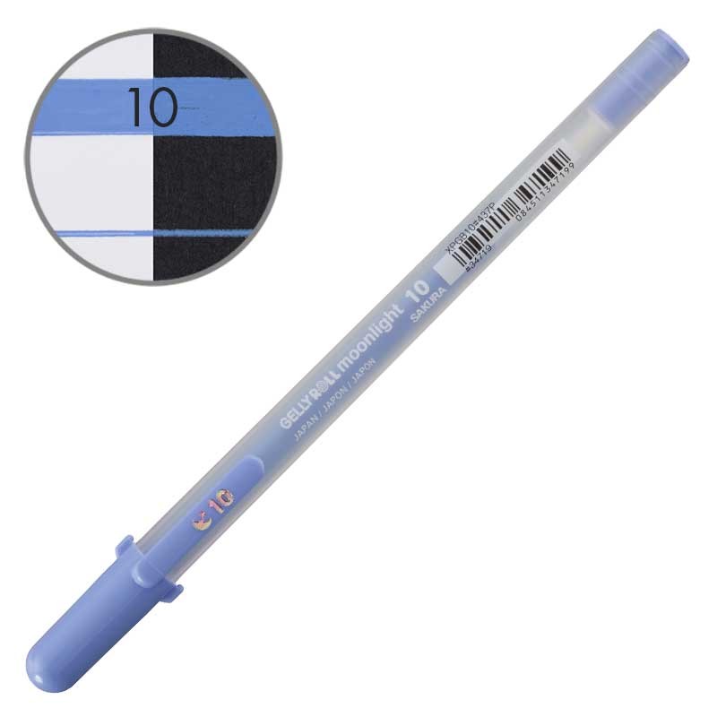 Długopis żelowy Gelly Roll Moonlight 10 Sakura 437 Pastel Blue 01