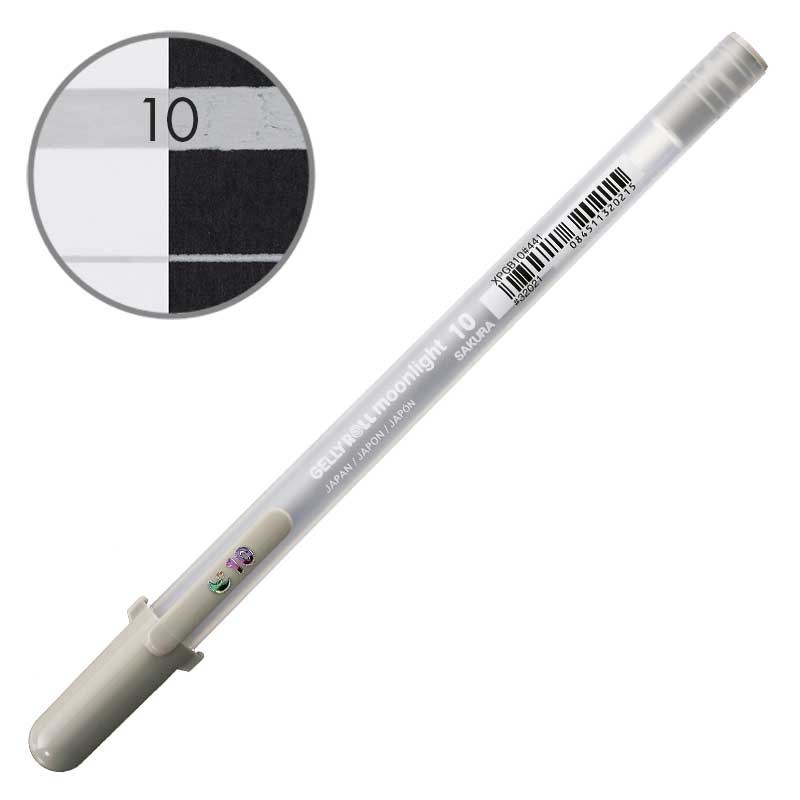 Długopis żelowy Gelly Roll Moonlight 10 Sakura 441 Light Warm Gray 01