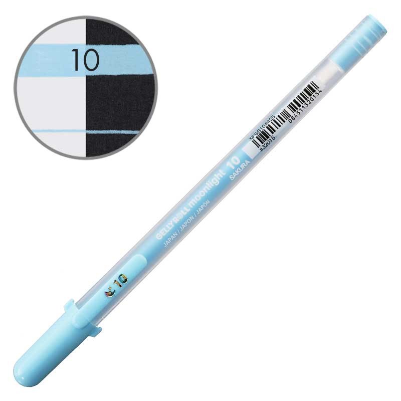 Długopis żelowy Gelly Roll Moonlight 10 Sakura 425 Sky Blue 01