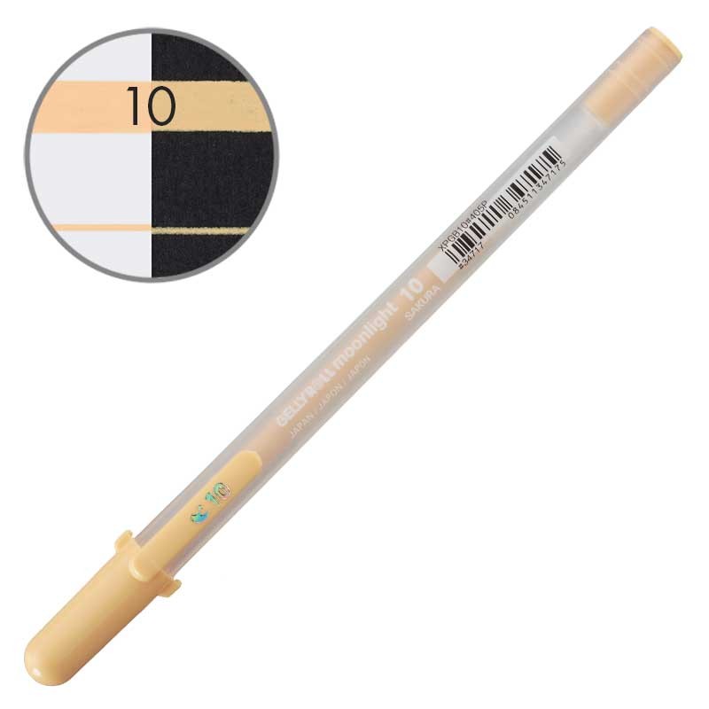 Długopis żelowy Gelly Roll Moonlight 10 Sakura 405 Pastel Orange  01