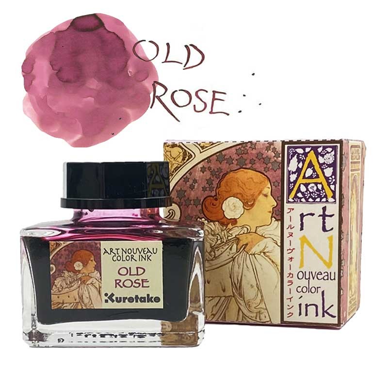 Atrament Kuretake Ink-Café Art Nouveau 21 ml 541 Old Rose 01
