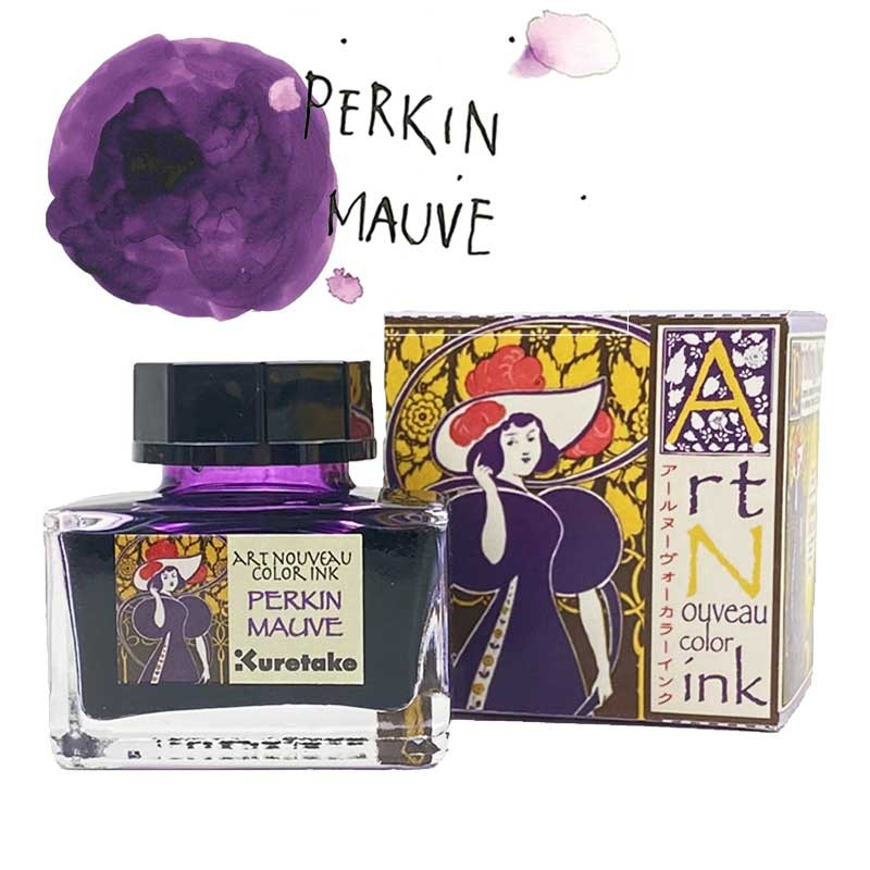 Atrament Kuretake Ink-Café Art Nouveau 21 ml 538 Perkin Mauve  01