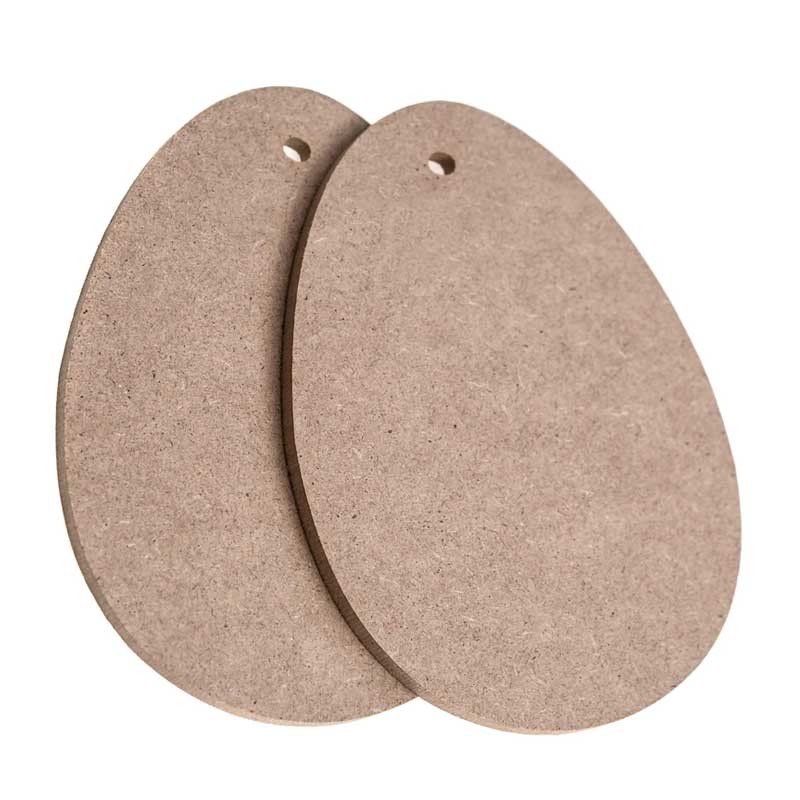 Baza MDF jajka dpCraft 2 szt., 12 cm 01