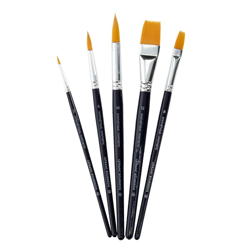 Pędzle-syntetyczne-Lefranc-Bourgeois-zestaw-mix-6szt-01