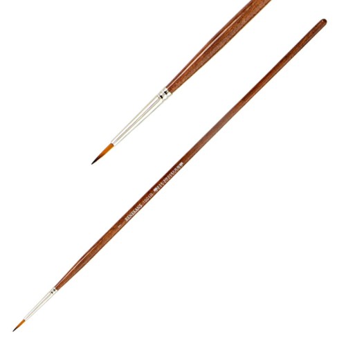 Pędzel syntetyczny Renesans seria 1001 R  - 1 - okrągły