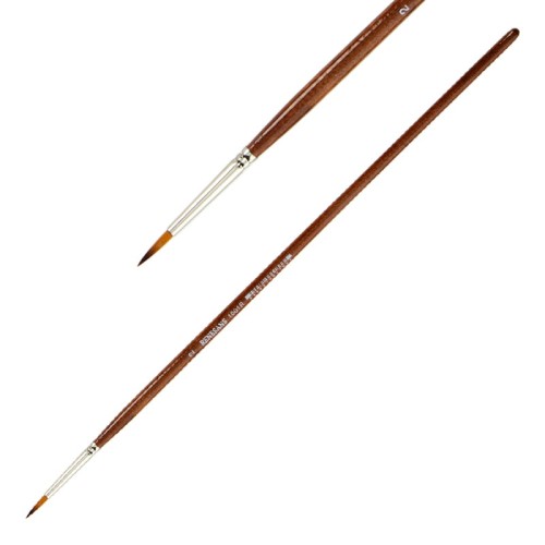 Pędzel syntetyczny Renesans seria 1001 R  - 2 - okrągły