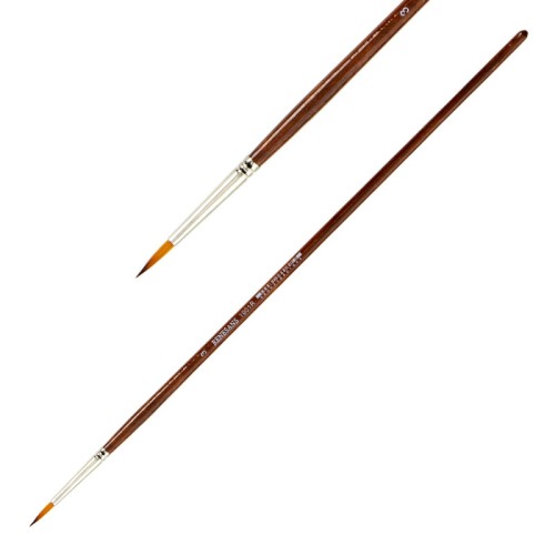 Pędzel syntetyczny Renesans seria 1001 R  - 3 - okrągły