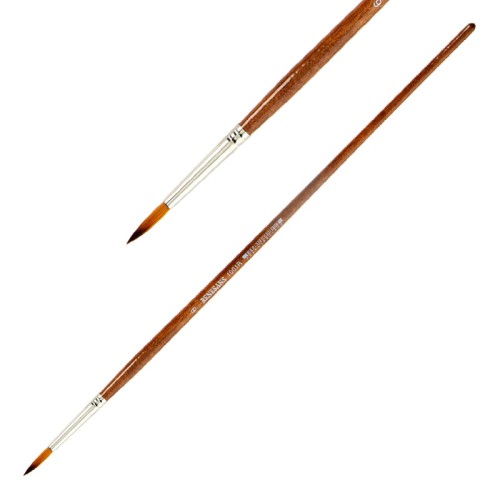 Pędzel syntetyczny Renesans seria 1001 R - 6 - okrągły