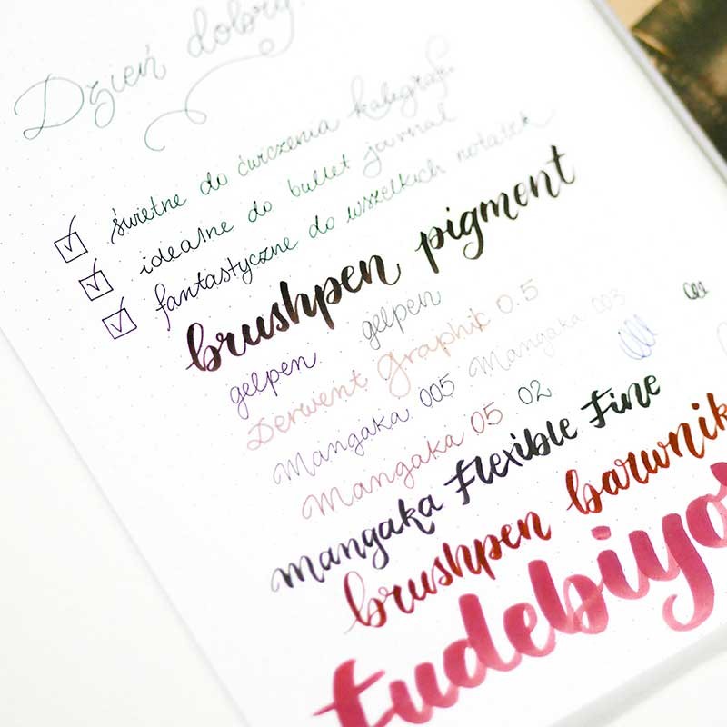 Blok SMLT STARt Calligraphy & Lettering Dotted - A5, 90 g, 30 ark., spirala 04