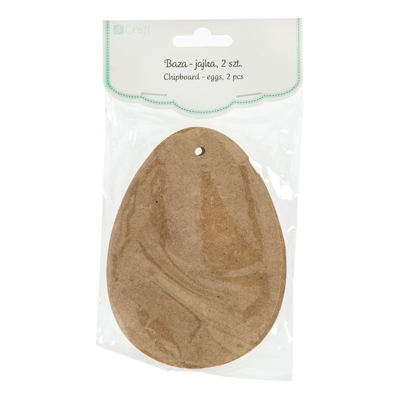 Baza MDF jajka dpCraft - 2 szt., 12 cm