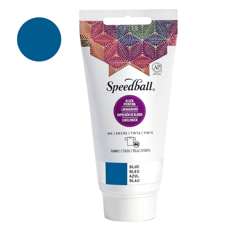 Farba graficzna do tkanin Speedball 75 ml Blue