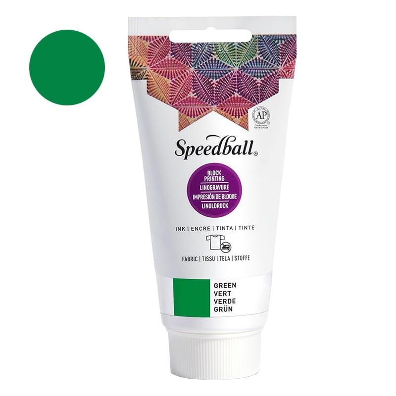 Farba graficzna do tkanin Speedball 75 ml Green