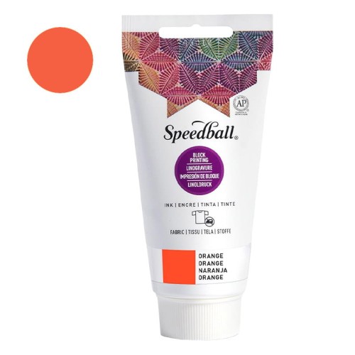 Farba graficzna do tkanin Speedball 75 ml Orange