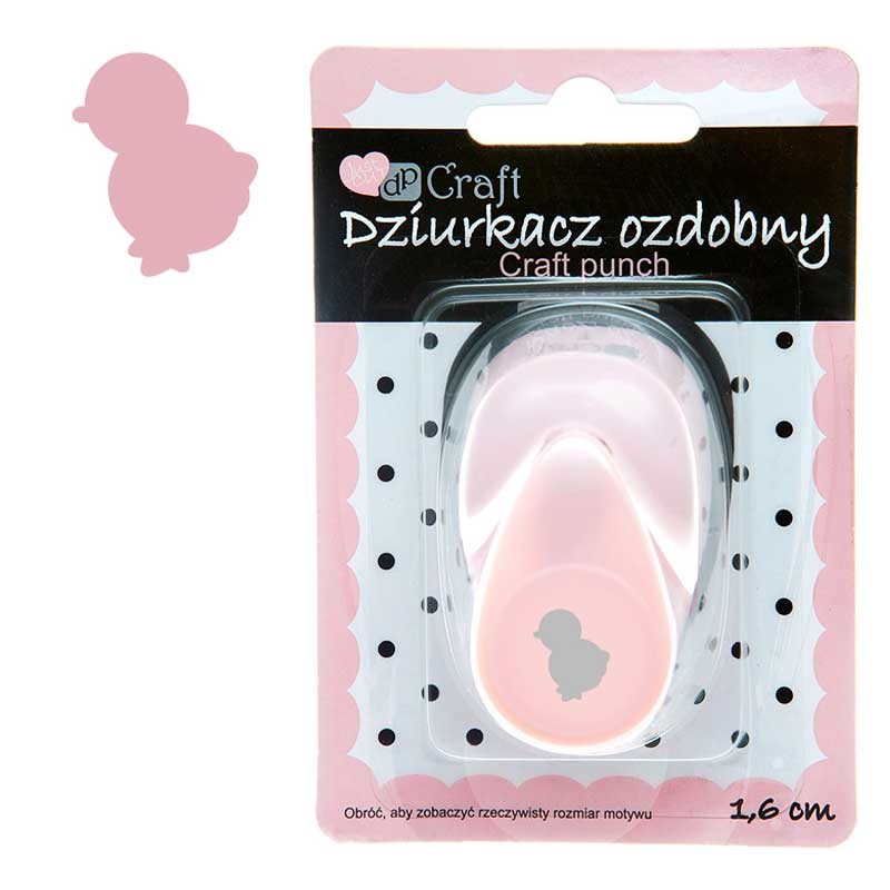 Dziurkacz ozdobny dpCraft 1.6 cm kurczak 01