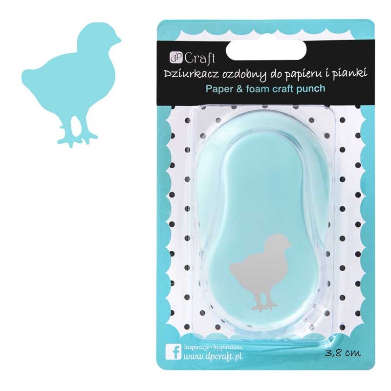 Dziurkacz ozdobny dpCraft 3.8 cm kurczak 01