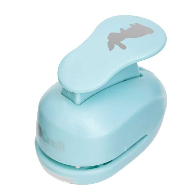 Dziurkacz ozdobny do papieru i pianki dpCraft 3.8 cm zając 02