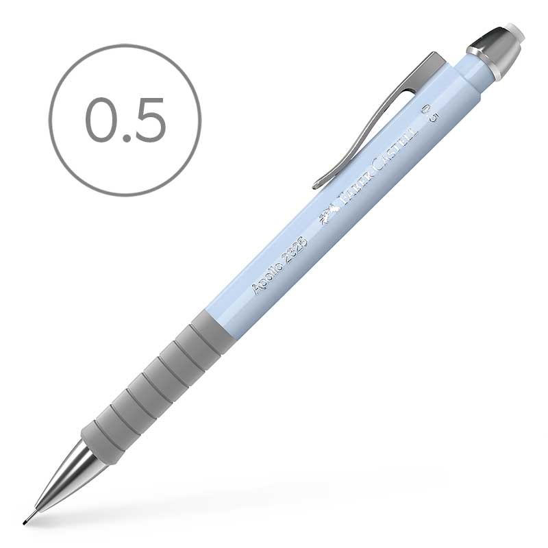 Ołówek automatyczny Faber-Castell Apollo 0.5 mm błękitny 01