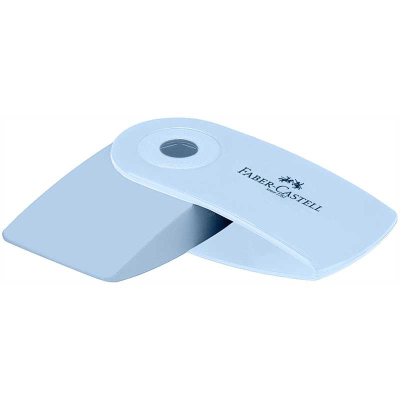 Gumka do ścierania Faber-Castell Sleeve Mini błękitna 02